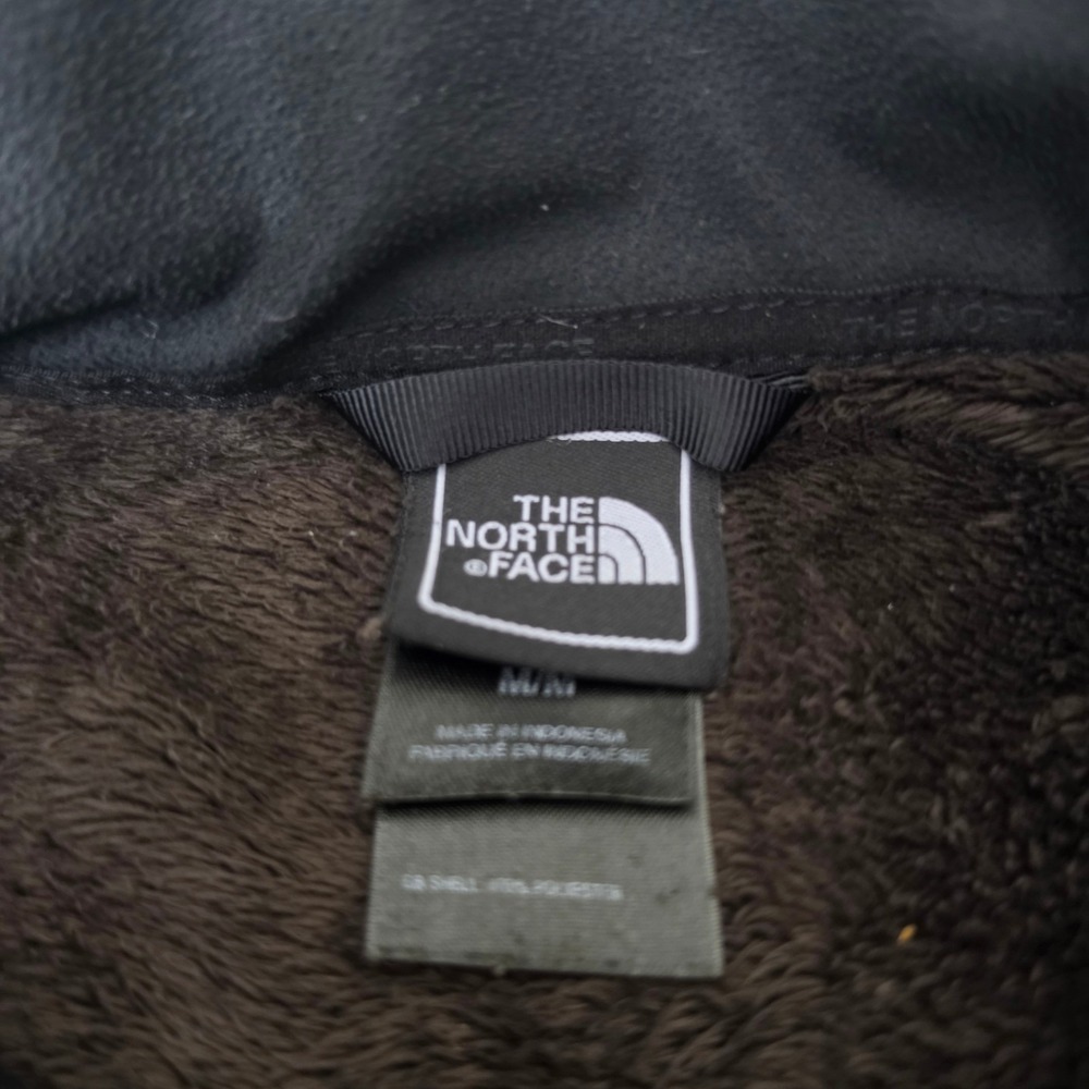 The North Face Osito Fleece Jacket Women Medium Brown Excellent Full Zip Soft - Picture 2 of 11
